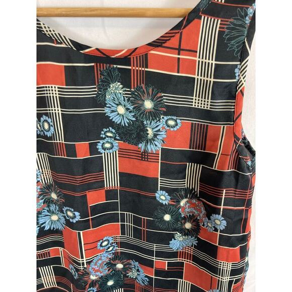 Modcloth At First Sight Sleeveless Blouse size xs - Picture 8 of 9